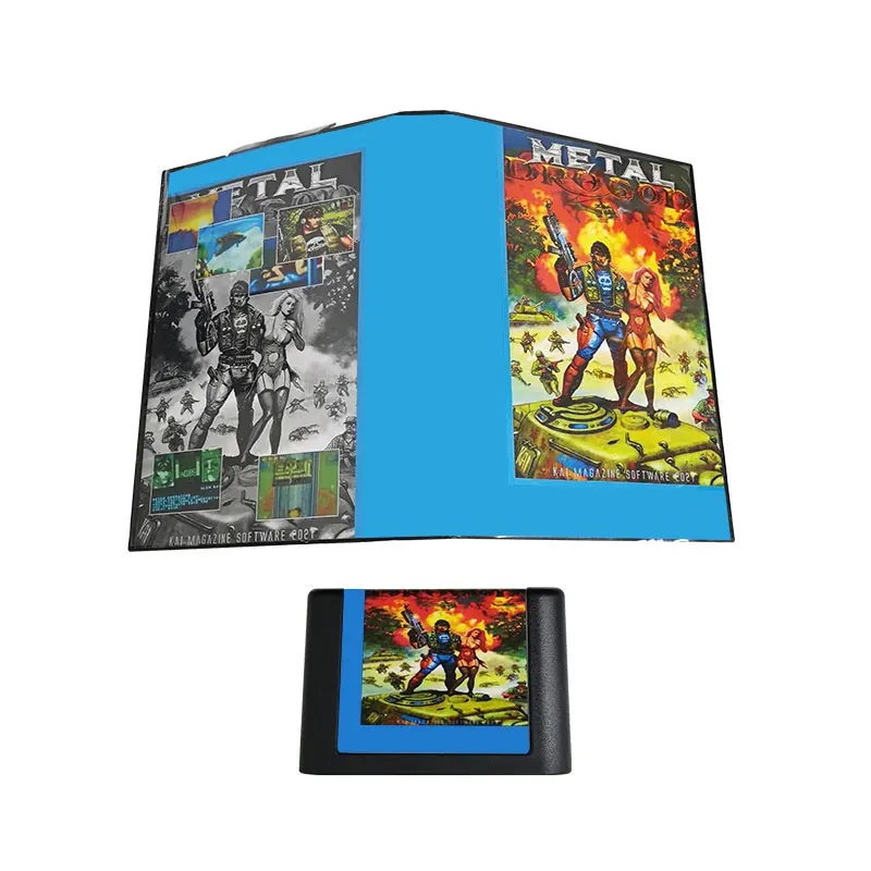 METAL DRAGON MD Game Cartridge For 16 Bit Video Game Console