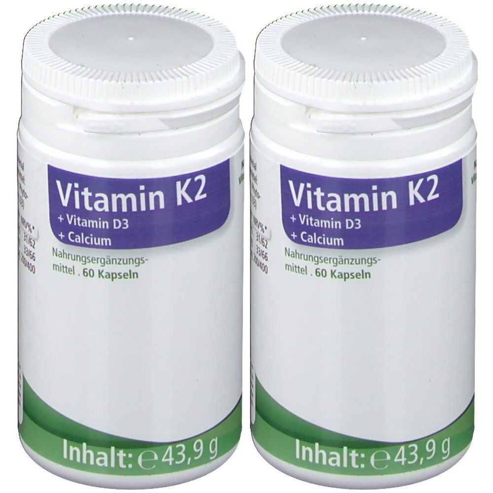Vitamin K2 Kapseln 2x 2x60 St