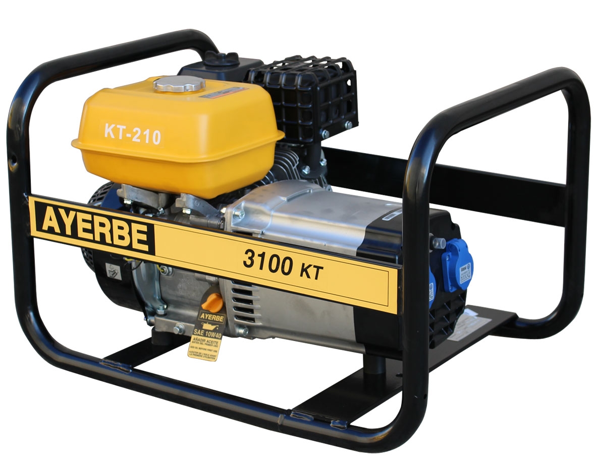 MAESTRO FERRETERO Benzingenerator 3100 KT MN Einphasig mit Kiotsu KT-210 Motor Image