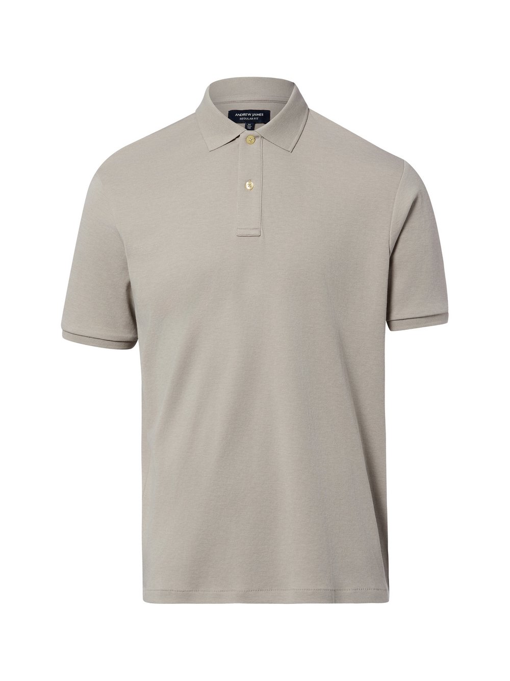 Andrew James Poloshirt Herren hellgrau, XXL Image
