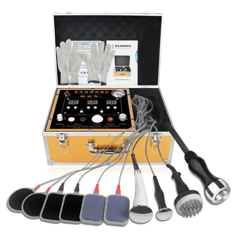 Appareil de beauté et de santé DDS chaud, Appareil de physiothérapie thermique pour le drainage des méridiens, Masseur à ventouses électrique à pression négative