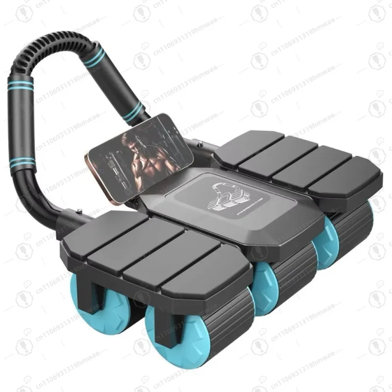 Neue sechsrädrige Bauchübungsräder, die das automatische Rückprall für das Bauchtraining und zur Gewichtsreduktion Image