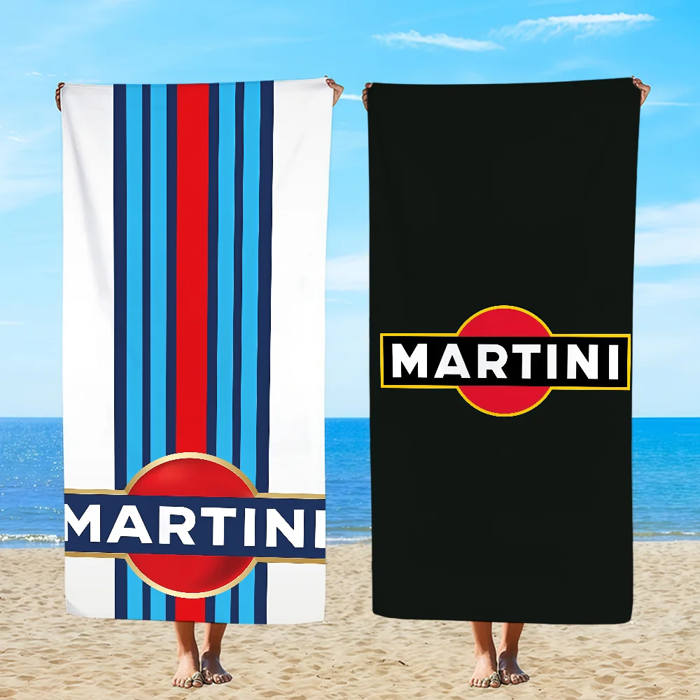 Handtuch-Logo, Racing, Mikrofaser, Strand, schnell trocknend, leicht, M-MmartiniS-ES, super saugfähiges Bad für Camping, Reisen, Schwimmen Image