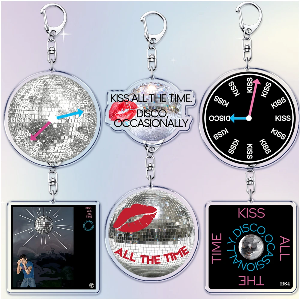 Hot Singer Aperture Schlüsselanhänger für Accessoires Kiss All The Time. Disco, gelegentliche Album-Schlüsselanhänger, Schmuck, Geschenke für Fans und Freunde Image