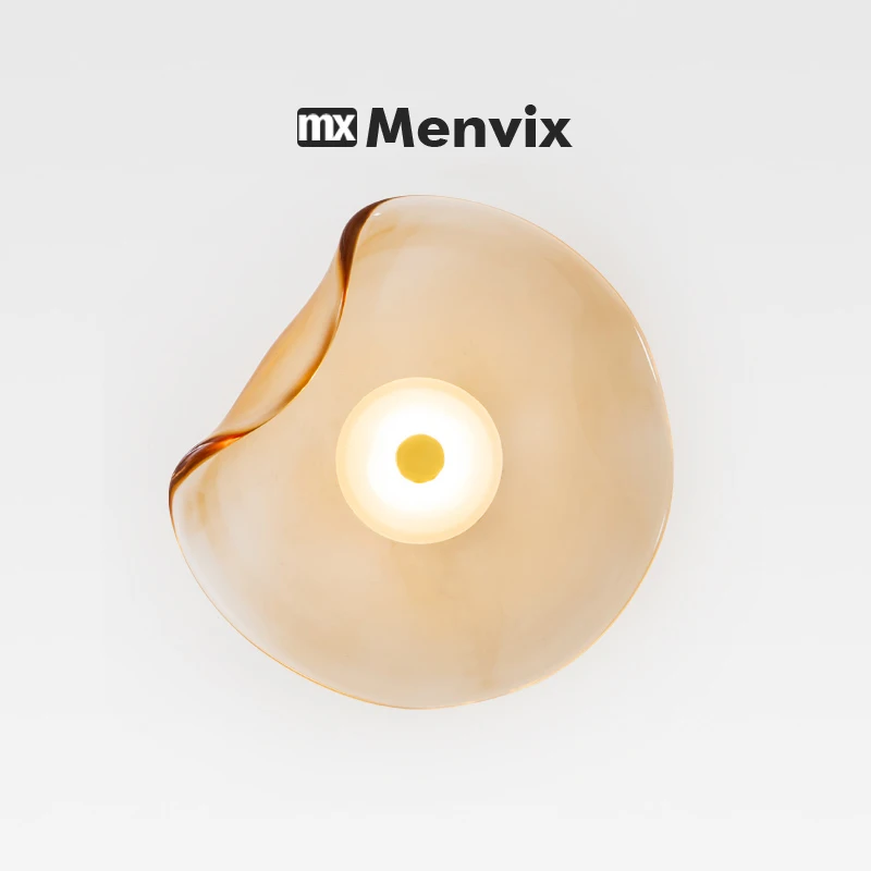 Vintage Wandleuchten mit Fernbedienung, dimmbare LED-Wandleuchten, Glas-Wandleuchte, Innenbereich, Schlafzimmer, Wohnzimmer, Küche, LED-Lampen