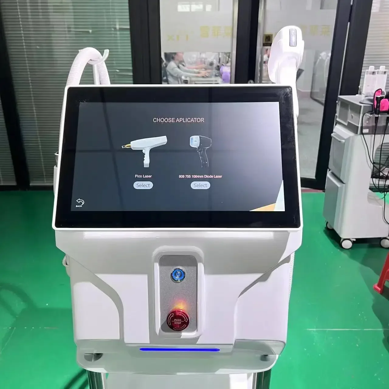 2026 4000 W 2-in-1 808 Diodenlaser-Gerät zur dauerhaften Haarentfernung, tragbar, 1064 nm 1320 nm Laser-Tattooentfernungsmaschine Image