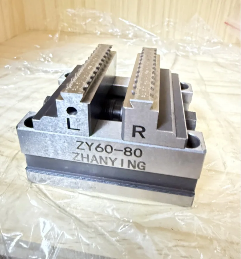 ZY6080 Drehbarer CNC-Konzentrischspanner, selbstzentrierend, für CNC-Bearbeitungszentren, konzentrische Flachzangenklemme 6-60 mm Image