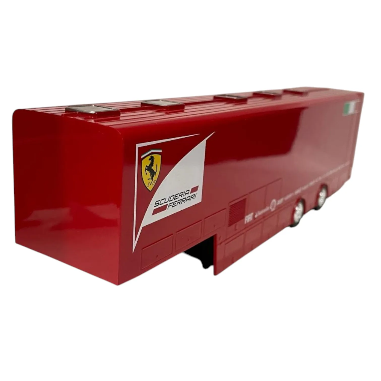 Salvat, Anhänger zum Transport Italienischer Rennwagen, Maßstab 1:43, Druckguss-Miniatur, Rennwagen-Transporter-Kollektion, Ixo Manufacturing, Ohne Befestigungselemente, Originalverpackung Image