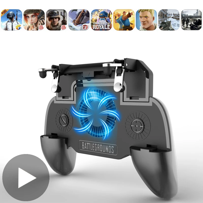Gaming L1 R1 Control Joystick für Android iPhone Telefon Gamepad PUBG Controller Mobile Trigger Joypad Spielkonsole Pad Cellular Image