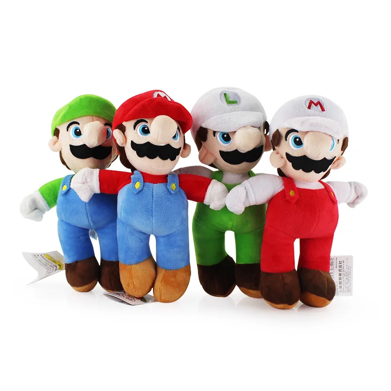Mario Yoshi Yoshi Luigi Luigi Plüschpuppe Spielzeug Geburtstagsgeschenk für Freunde Raumdekoration Plüschpuppe Image