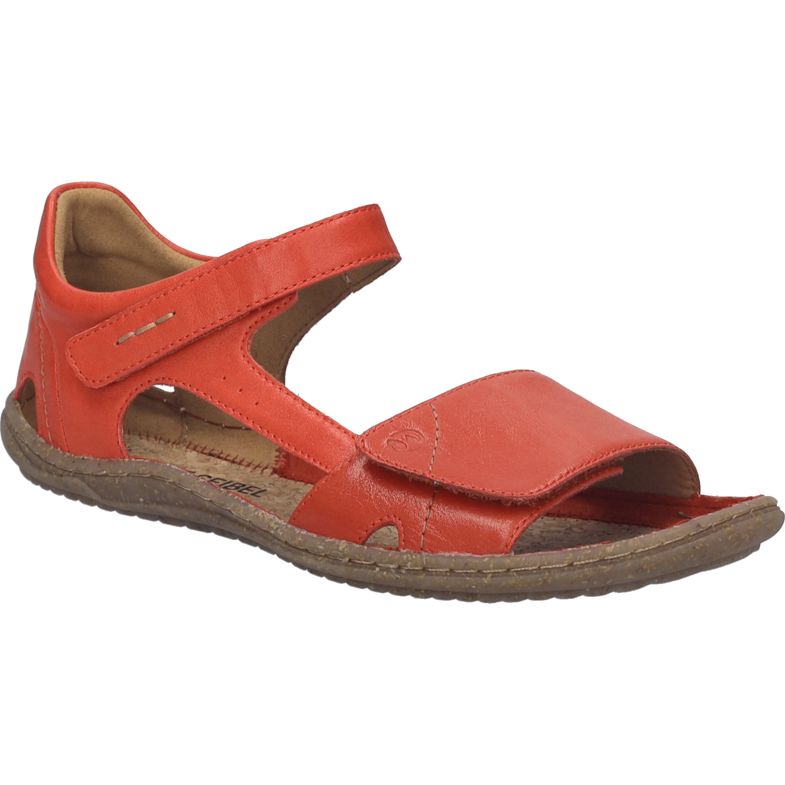 Sandale JOSEF SEIBEL "Caitlyn 03, rot", Damen, Gr. 40, rot, Obermaterial: 100% Rindsleder Leather cow., Schuhe Sandale Image