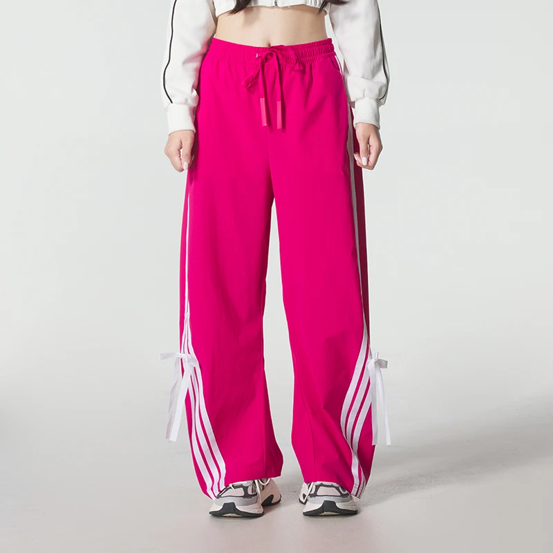 Adidas – pantalons de sport pour femmes, pantalons de sport d'automne, pour entraînement physique, course à pied, décontractés, à la mode, longs, tissés, Kr8708