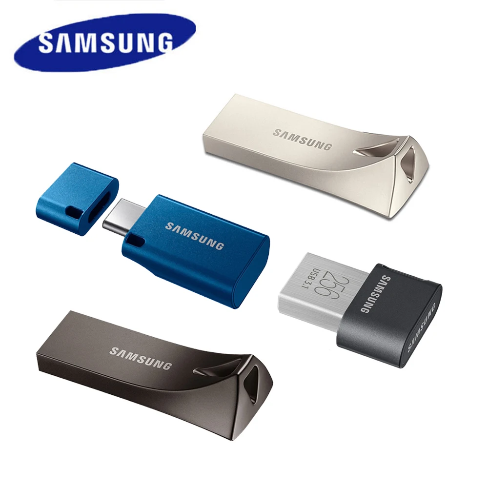 SAMSUNG BAR/FIT/Plus USB 3.1 Flash-Laufwerk 512 GB 256 GB 128 GB 64 GB Typ-C Metall-Stick USB3.1 Memory Stick Speichergerät U Disk Image