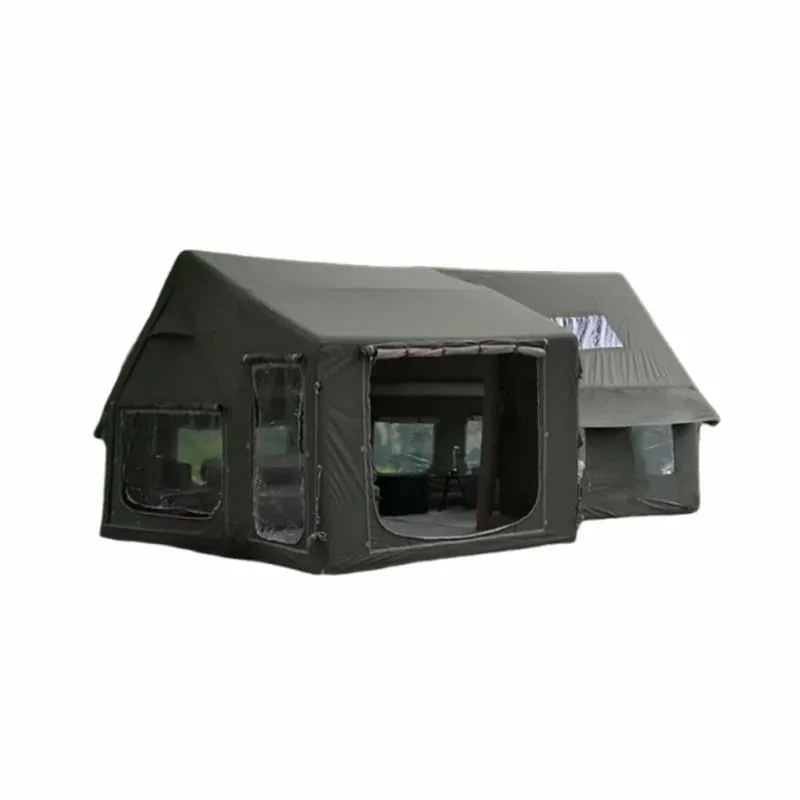 Aufblasbares Zelt, vier Jahreszeiten-Universal-Regensturmschutz für den Außenbereich, Sonnenschirm, ein Raum und ein Wohnzimmer, schnell zu öffnend Image