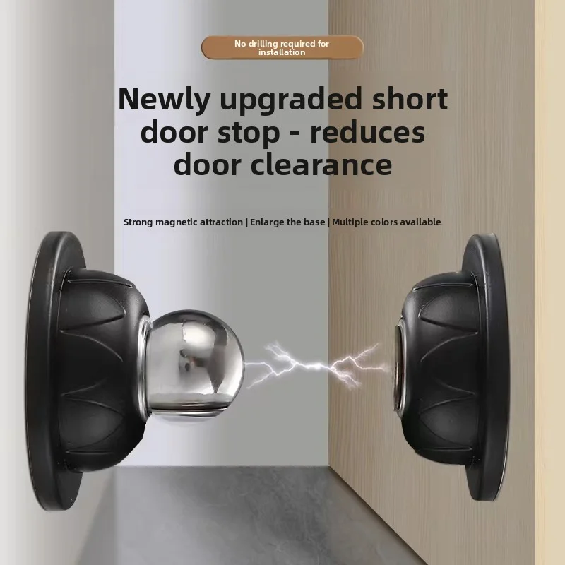 Silikon Tür Saugen Touch Silikon Anti-kollision Tür Hotel Haushalt Starke Magnetische Starke Stumm Tür Stall Tür Stopper