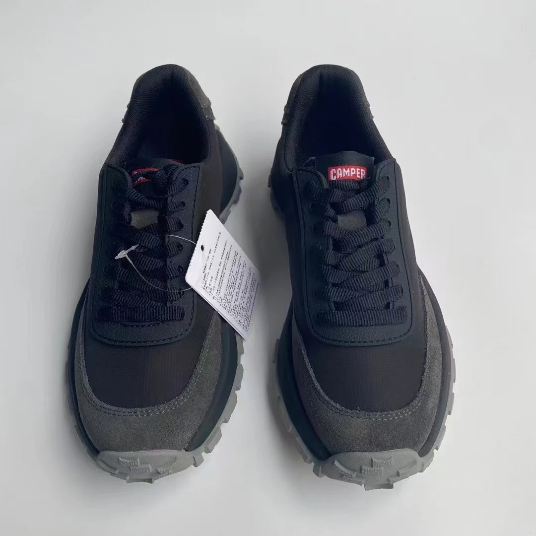 Drift Trail Casual Sportschuhe Farblich passende Low-Top-Herrenschuhe mit dicken Sohlen