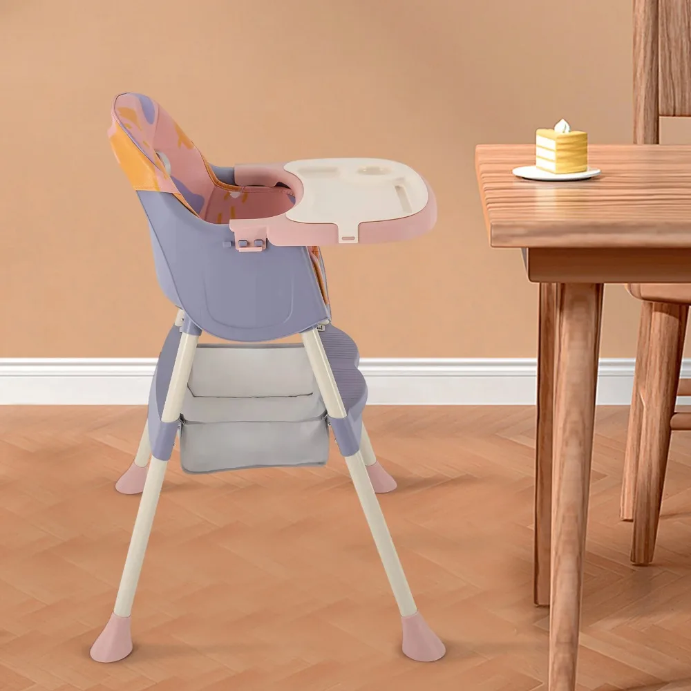 Hochstuhl für Kleinkinder für Babys ab 6 Monaten, Ess- und Futtertisch-Sitzerhöhungssitz, Tragfähigkeit 154,32 Pfund Image