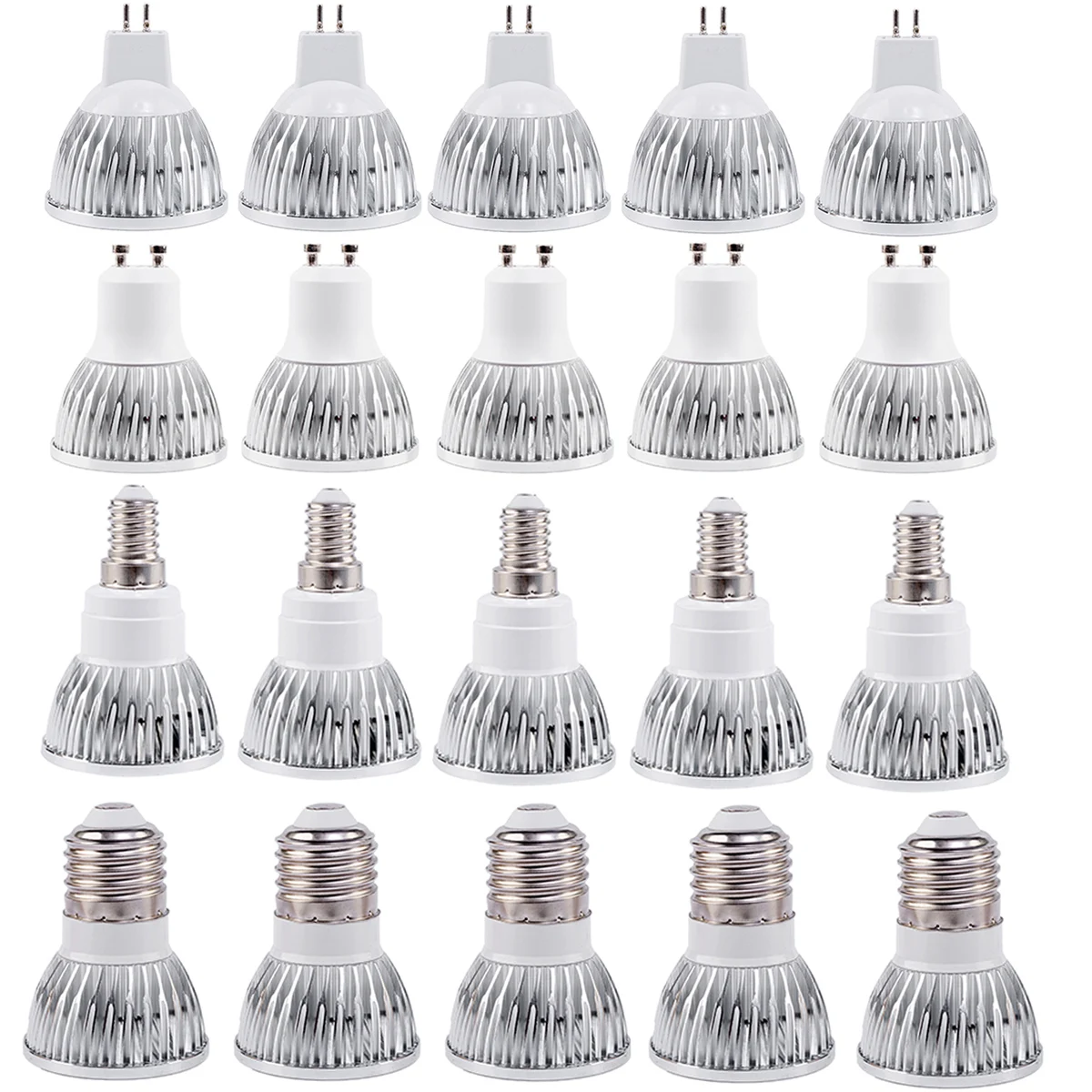 10 Stücke Dimmbare DC 12 V 24 V GU10 MR16 E27 COB Led-strahler Lampen Kalt Warm Weiß 6 W 9 W 12 W Niederspannung High Power Lampe Beleuchtung