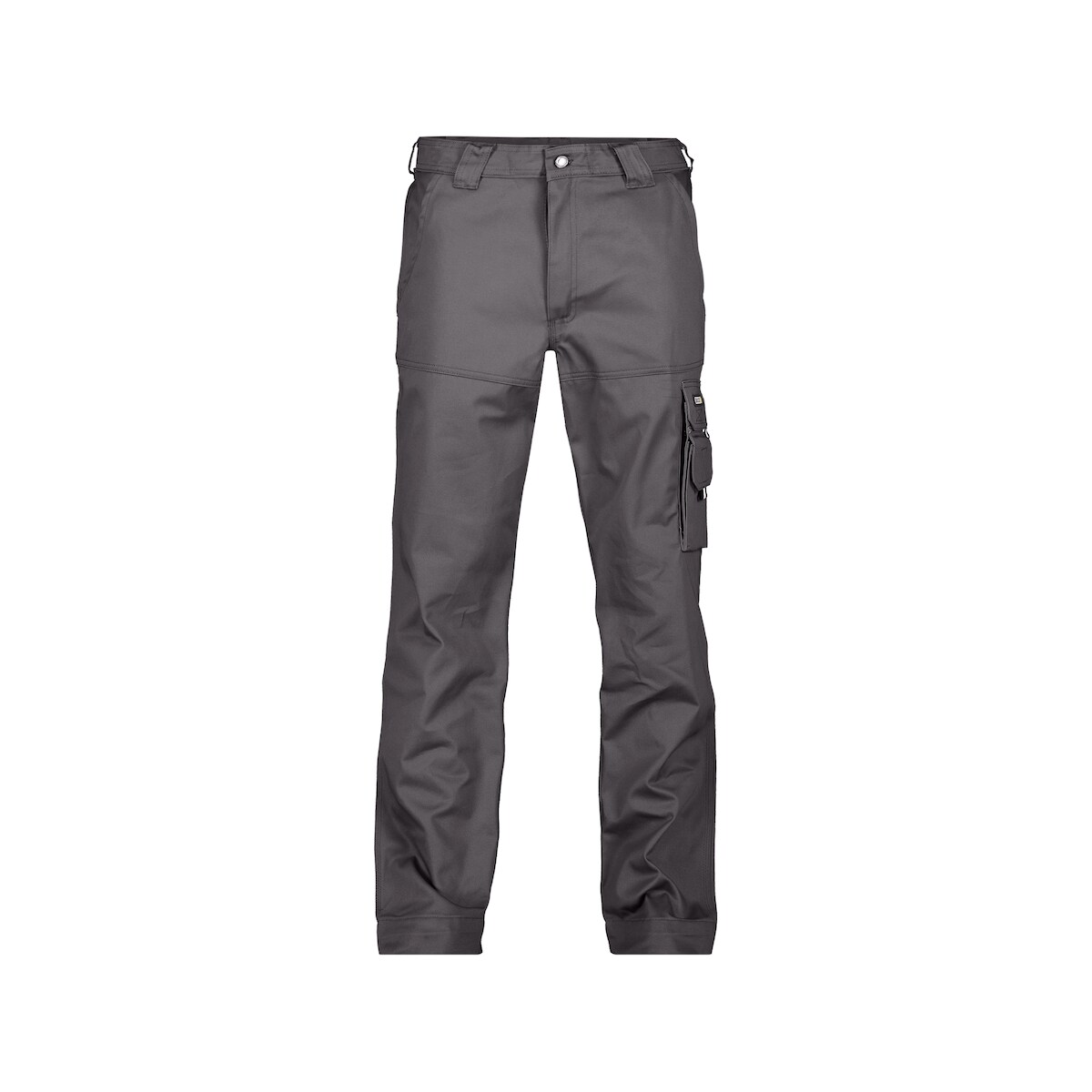 DASSY Arbeitshose LIVERPOOL Cotton - Reine Baumwolle - Cordura Kniepolstertaschen zementgrau 54 STANDARD Image
