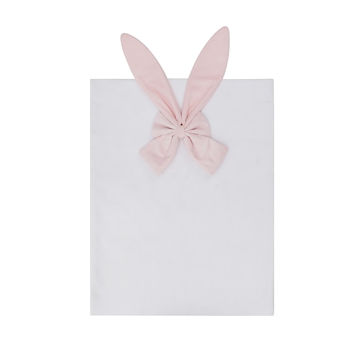 Stuhlhussen-Set mit Osterhasenohren, bestehend aus langen und kurzen Ohren, dekorativer Rückenlehnenbezug für festliche Stimmung und Stuhldekoration Image