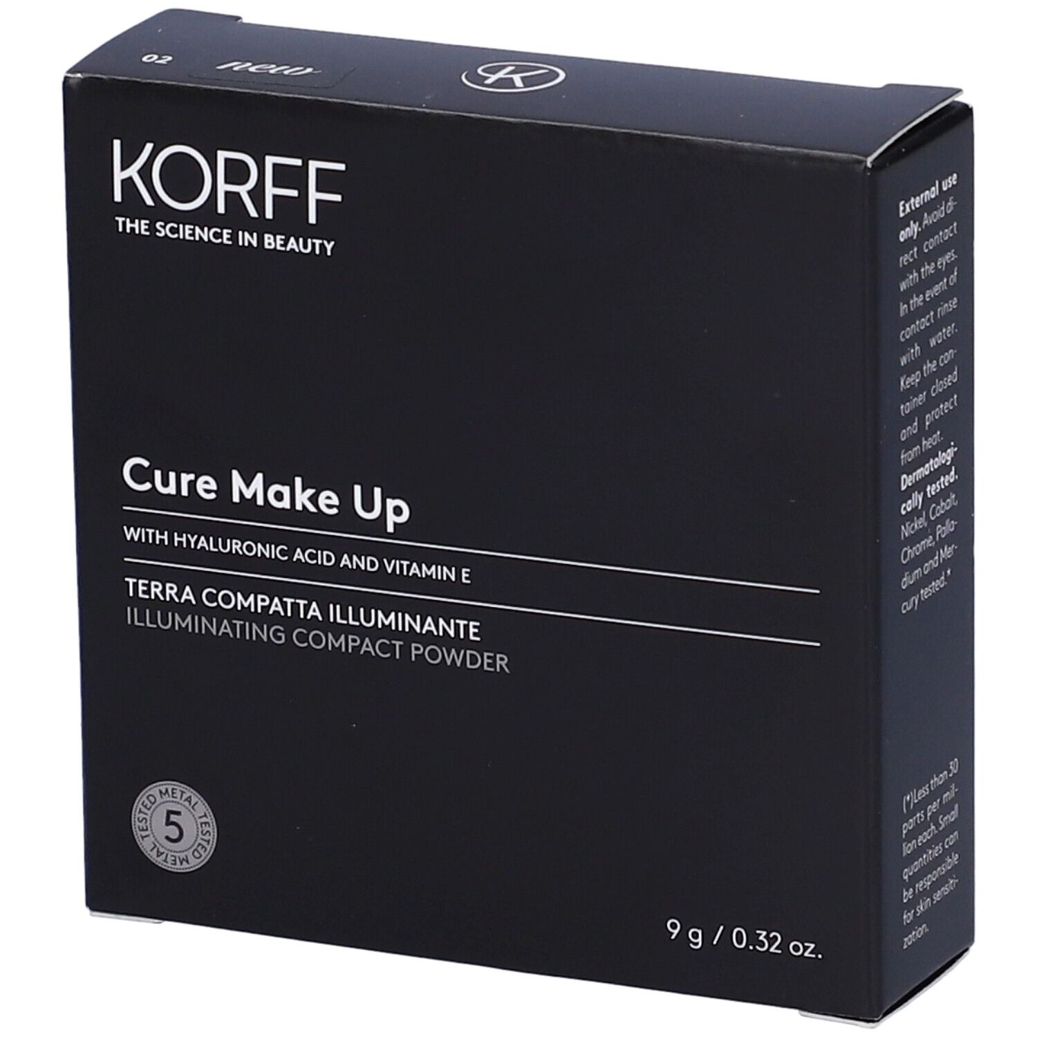 KORFF Terra Compatta Illuminante 02 1 pz Make up
