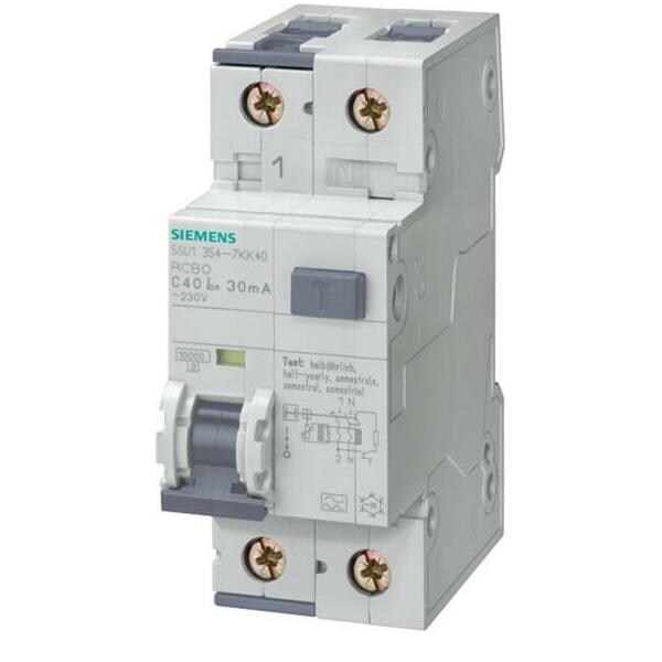 Siemens Dig.Industr. FI/LS-Schalter 5SU1354-6KK06 5SU13546KK06 Image