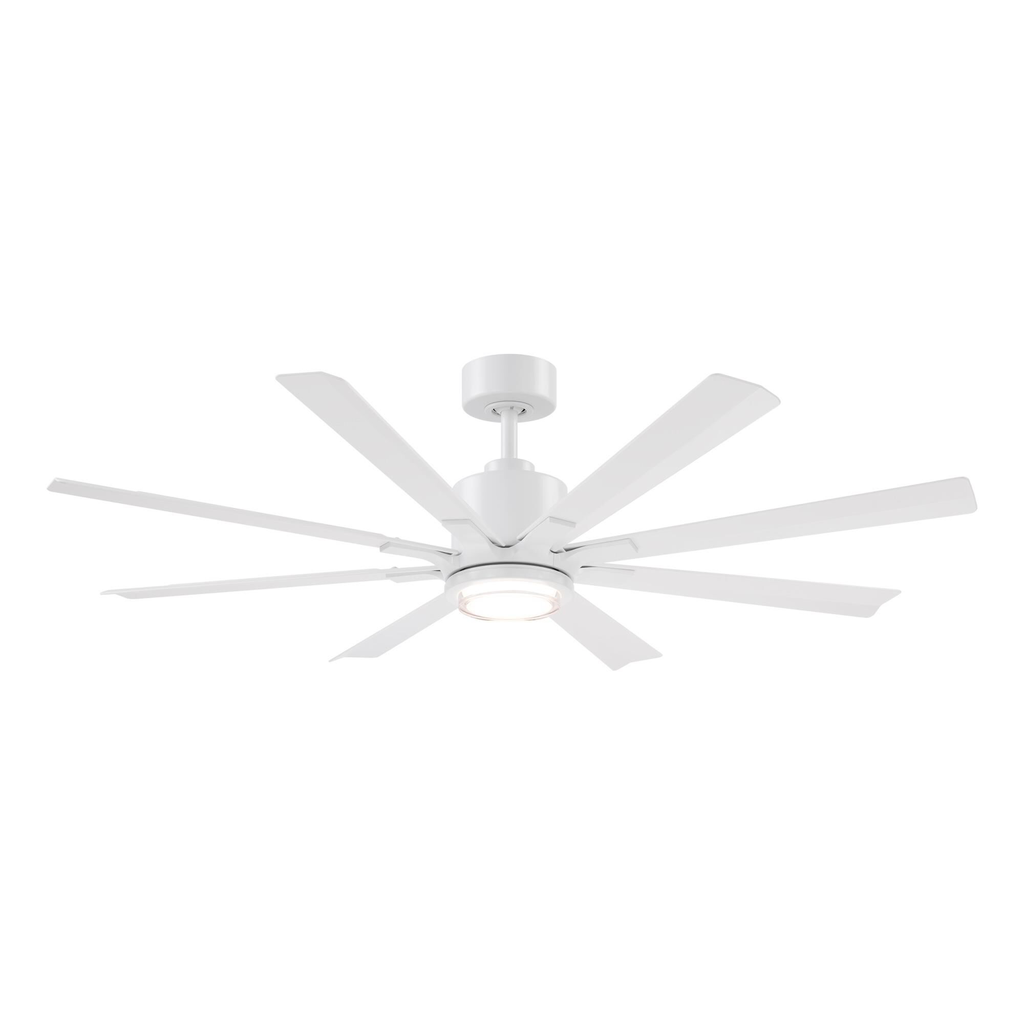 Modern Forms Size Matters 56 Inch Ceiling Fan with Light Kit - FR-W2403-56L-MW