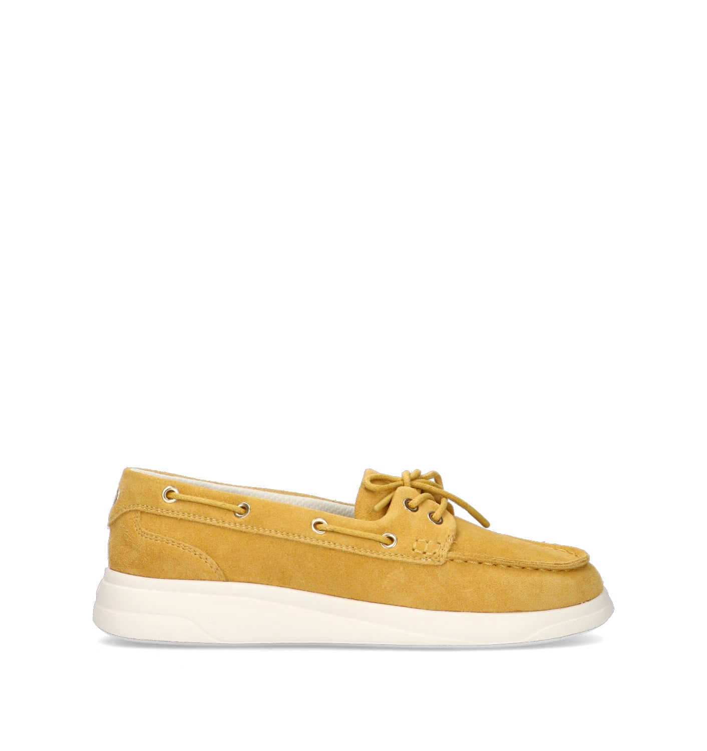 LIU JO Scarpa barca donna gialla in suede