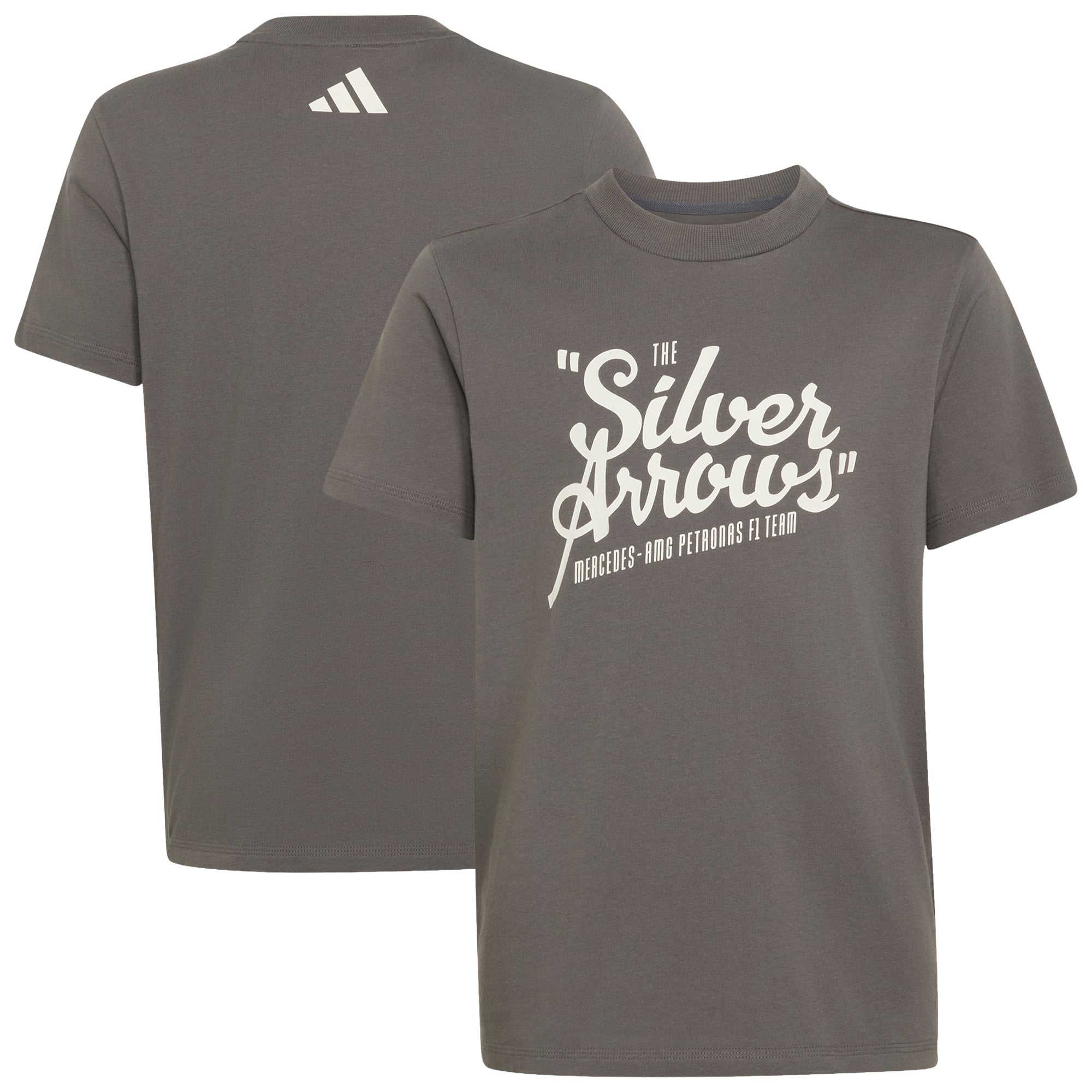 T-shirt Mercedes AMG Petronas adidas F1 Silver Arrows - Enfants - unisexe Taille: 11-12 Years