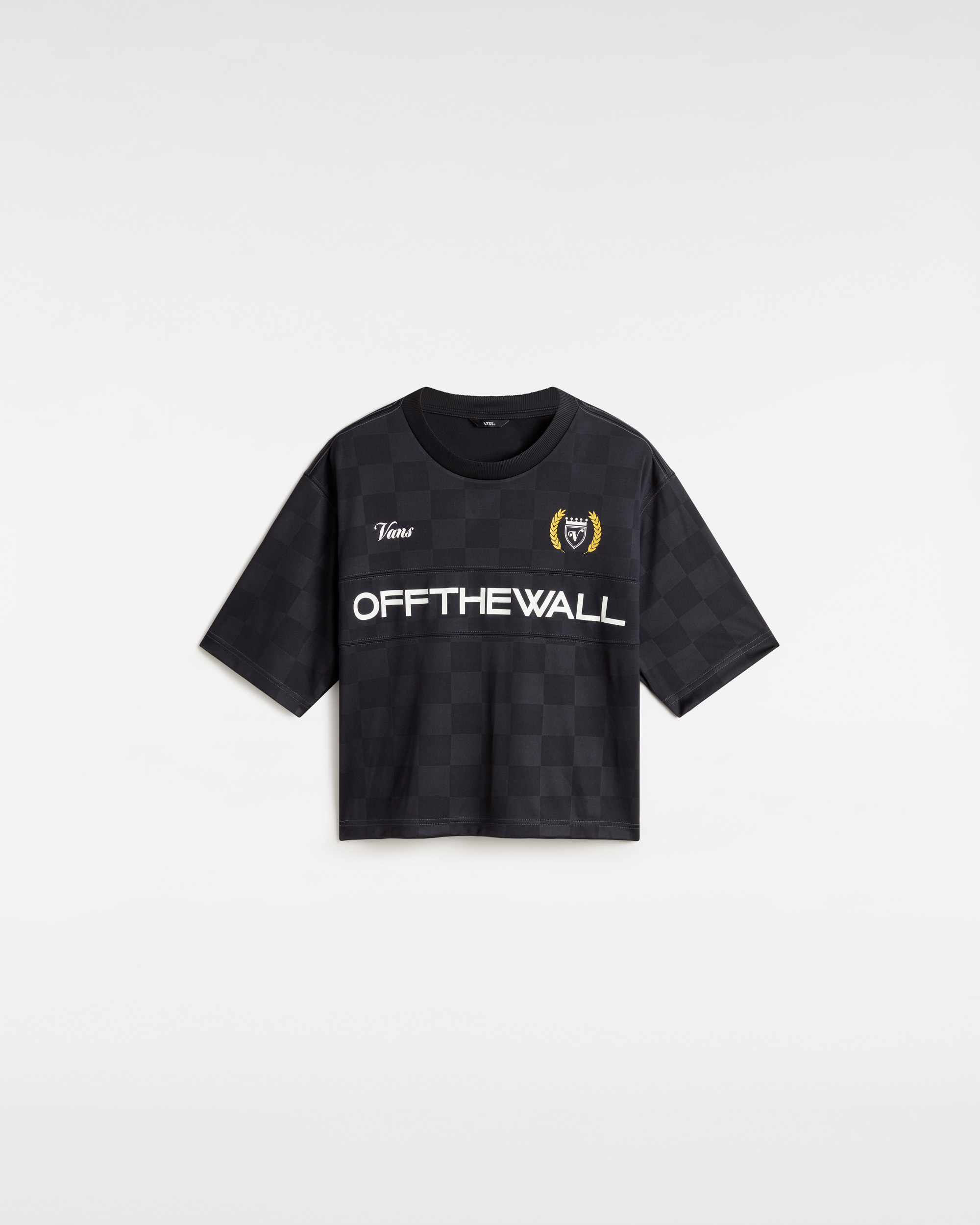 Vans Womens Stevies Sports Jersey - Black - Size X-small | Vans Sale | Discount Designer Brands