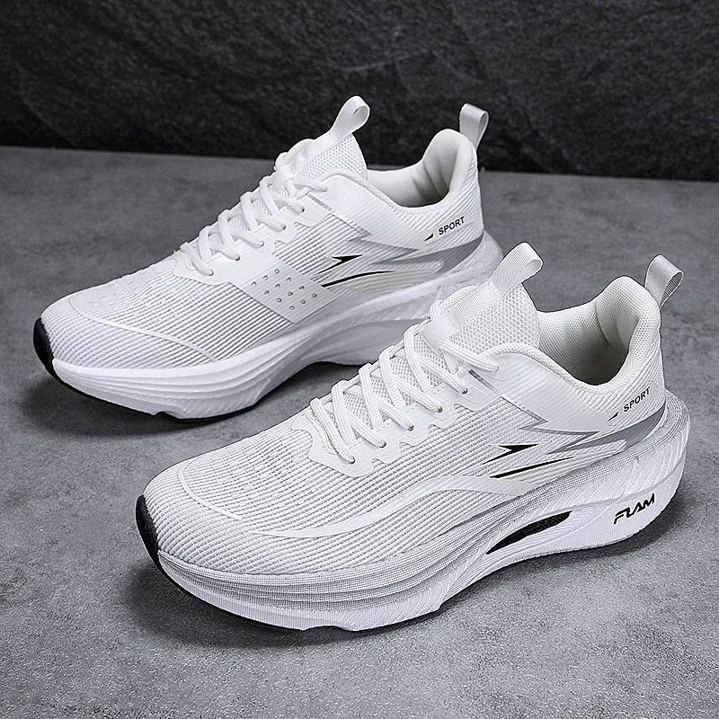 Turnschuhe Männer Mesh Atmungsaktiv Casual Männer Schuhe Unisex Licht Weiche Dicke Sohle Loch Paar Schuhe Athletische Turnschuhe Frauen Schuhe