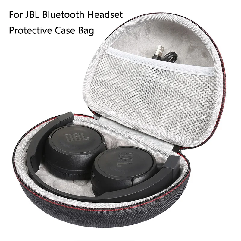Tragbare Aufbewahrungstasche für JBL T450BT T460BT T500BT JR310BT T600 TUNE660NC T450 T500 T510BT kabellose Bluetooth-Headset-Hülle Image