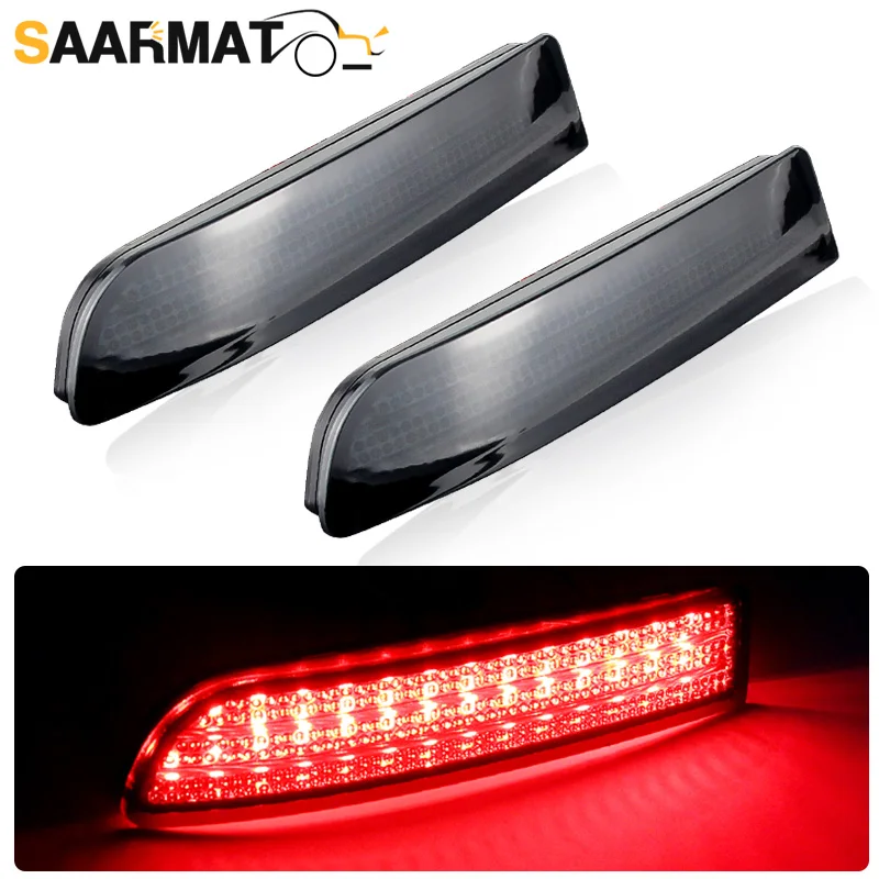 2X Auto Led Rücklicht Parkplatz Bremse Hinten Stoßstange Reflektor Lampe Für Toyota Avensis/Alphard Mki/Rav4 led Rückleuchten Nebel Stop Park Image