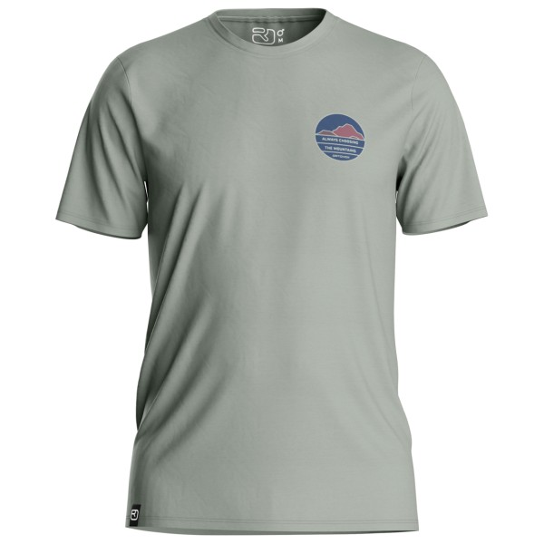Ortovox - 120 Cool Tec Choose Mountain T-Shirt - Merinoshirt Gr S grün