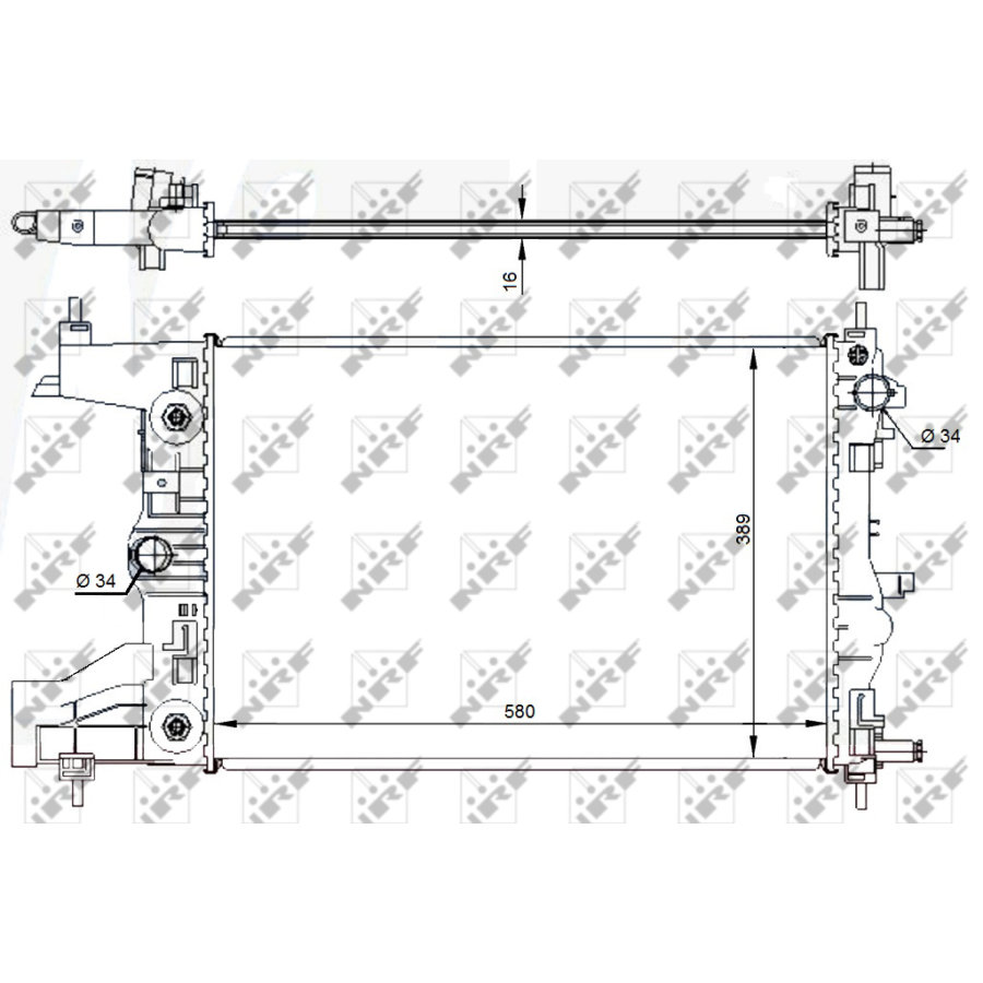 Radiateur Nrf 59144