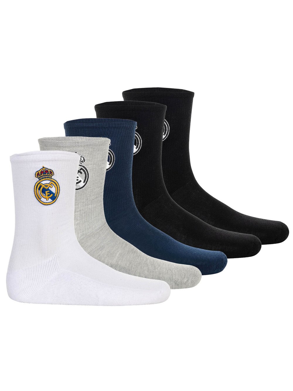 Real Madrid Socken 5er Pack Kinder mehrfarbig, 35-38 Image