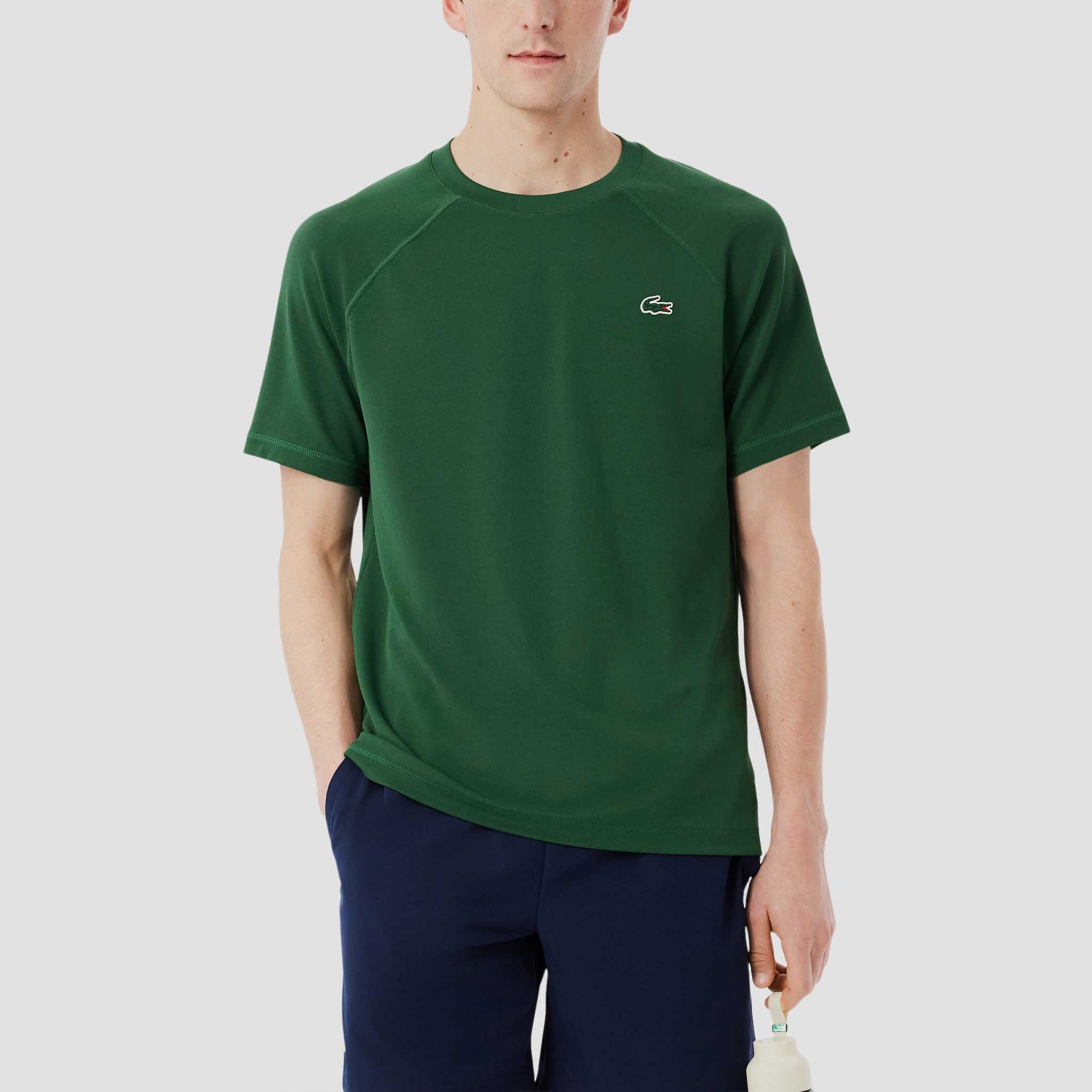 Lacoste Essentials Tee Men's Tennis Apparel Green