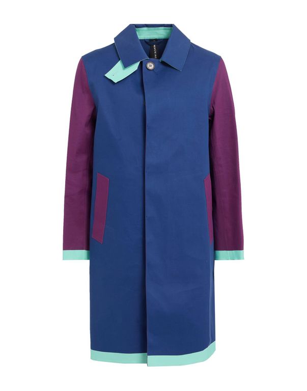 Overcoat & Trench Coat Cotton - Blue - Mackintosh Coats