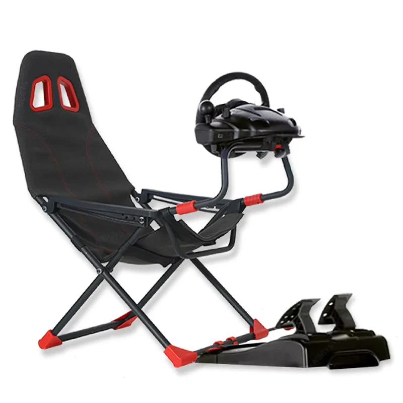 Faltbare Home Game Simulator Folding Racing Simulator Halterung Sitz Lenkrad Halterung Racing Game Experience Geräte Image