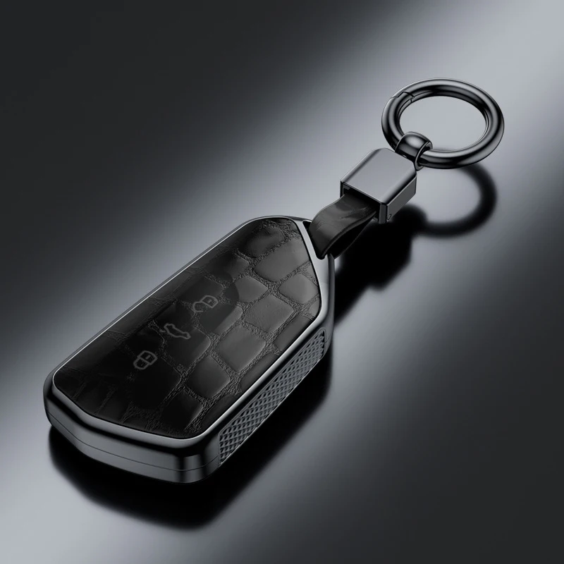 Kunststoff Auto Schlüssel Fall Fernbedienung Abdeckung Shell Halter Schlüsselring Schutz Für Volkswagen VW Neue Golf 8 MK8 Teramont ID.3 ID4X ID6X CROZZ Image