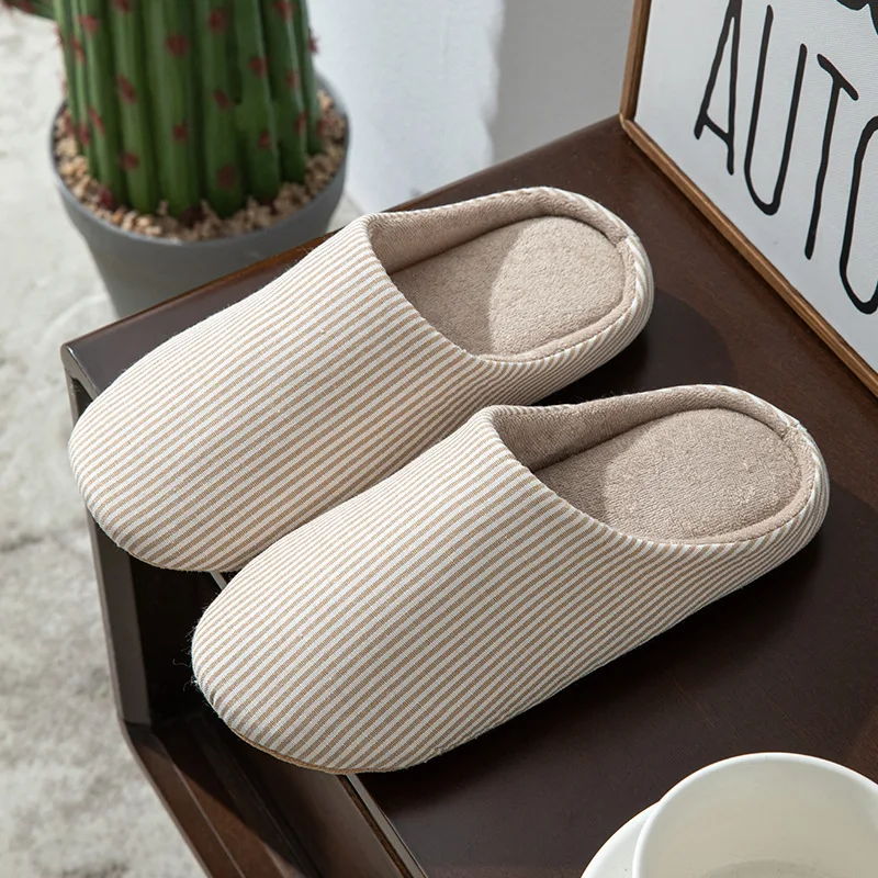 Casual frauen Hausschuhe Hause Flache Luxus Designer Frau Schuhe Indoor Frühling Herbst Elegante Baumwolle Rutschen Weiche Sohle Warme Große Größe Image