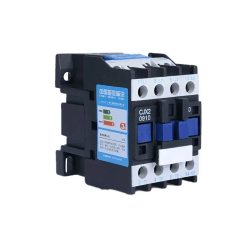CJX2-0910 LC1 AC-Schütz 9A 3-Phasen 3-polige Spulenspannung 380V 220V 110V 36V 24V 50/60Hz DIN-Schienenmontage 3P+1NO Normal offen Image