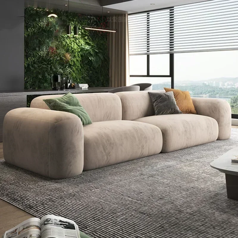 3-Sitzer modernes Wohnzimmer-Schlafsofa aus Schaumstoff, XXL-Couch für Erwachsene, Designer-Longue-Sofa, Sessel, Sofa, Sala De Estar, Wohnmöbel
