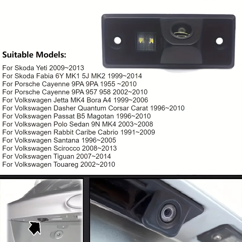 Spezielle Rückfahrkamera für die Auto-Nummernschildbeleuchtung mit klarer Sichtbarkeit, Design und Echtzeitüberwachungssystem Image