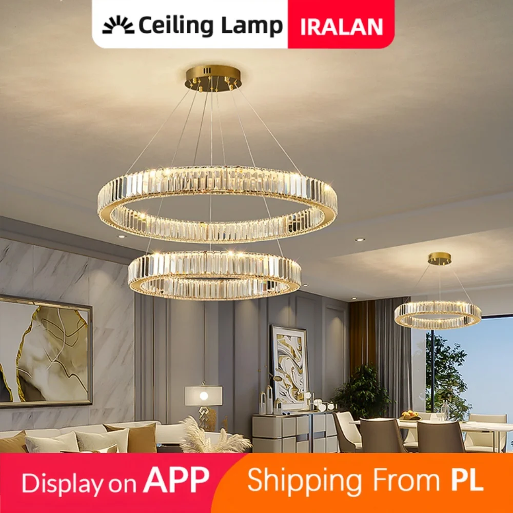 Luxus Kristall Kronleuchter Unendlich Dimmen Lichter Kristall Vintage Leuchte Für Küche Insel Tisch Wohnzimmer Foyer Schlafzimmer