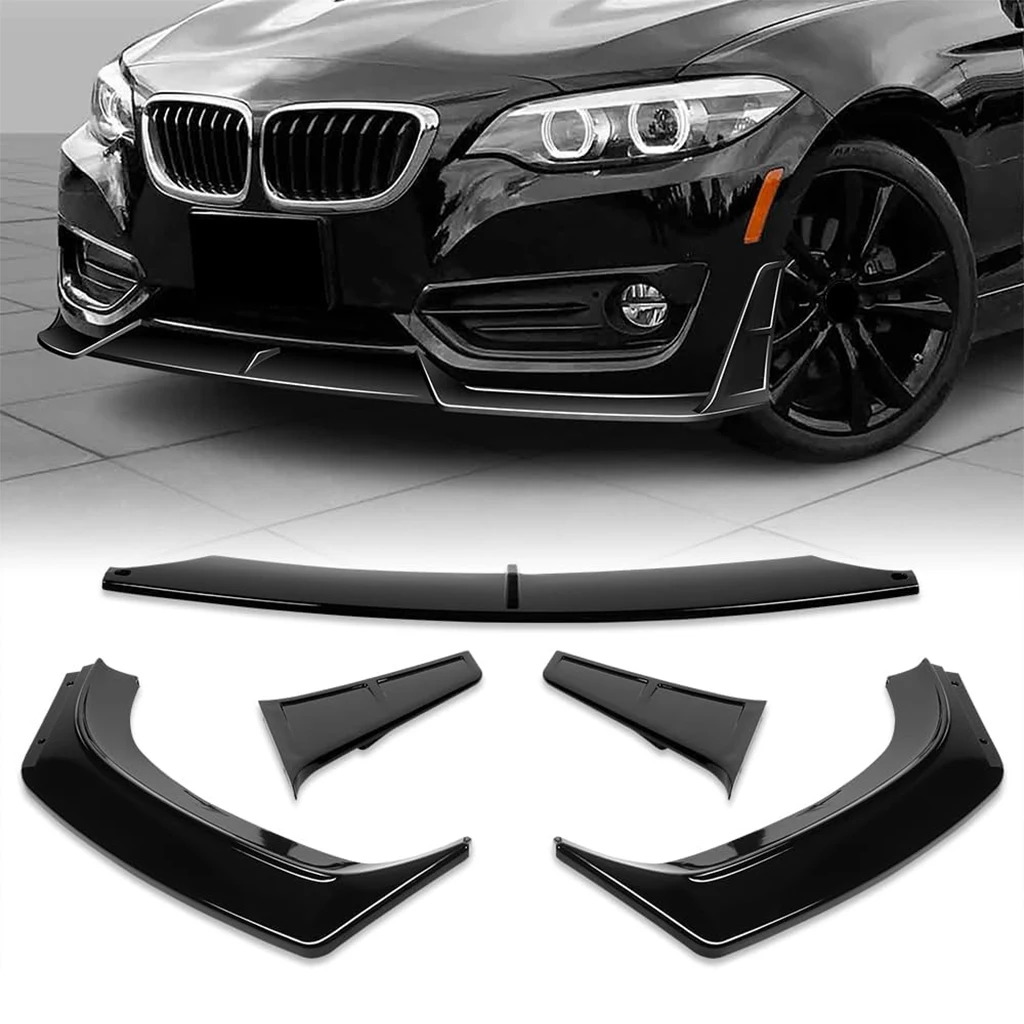 Für BMW F22 F23 2-Serie 220i 228i 230i M240i M235i 2014-2021 Auto Frontschürze splitter Lip Diffusor Körper Kit Spoiler Schutz Image