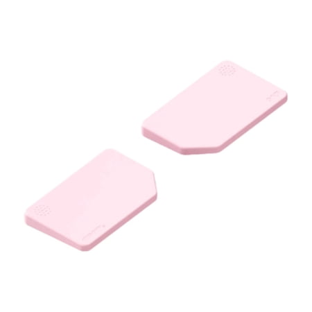 Split Twoâ€‘Section Wrist Rest for Mechanical Keyboard Ergonomic Plastic Wrist Pad for High and Low Profile Keyboards