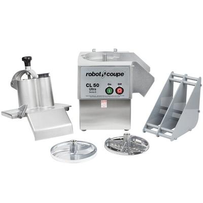 Robot Coupe CL50 Ultra Continuous Feed Food Processor with 2 Discs - 1 1/2 hp