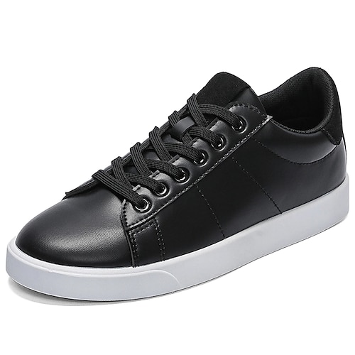 Lässige Herren-Sneaker aus Kunstleder, vielseitig und bequem für Alltagsoutfits. Image