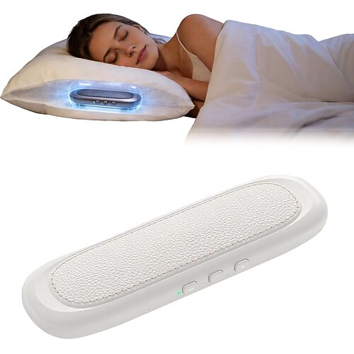 Kissenlautsprecher zum Schlafen, Bluetooth-Lautsprecher für unter das Kopfkissen mit weißem Rauschen, tragbarer Kissenlautsprecher für Seitenschläfer für Zuhause, Reisen, Nickerchen und Meditation Image